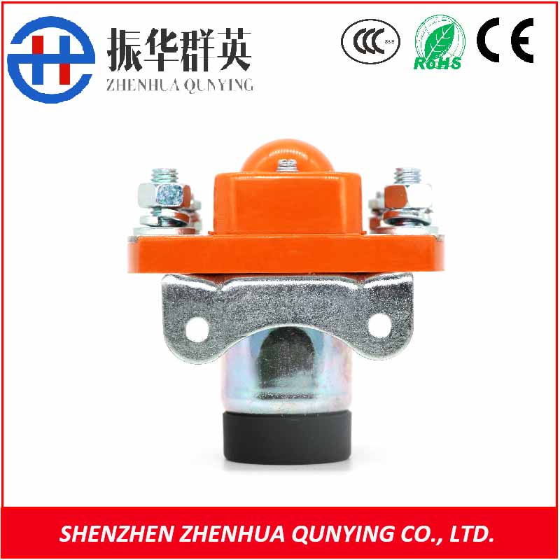 Solenoid Single Pole Dc Operated Contactor Controlled By A Circuit For Forklift