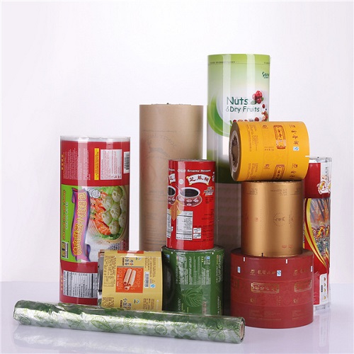 Laminating printing film for food packing snack packing film