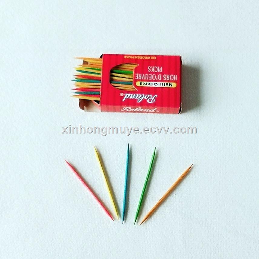 Wholesale wooden toothpick can be in paper or cello or bottle packing with mint customized packing is acceptable