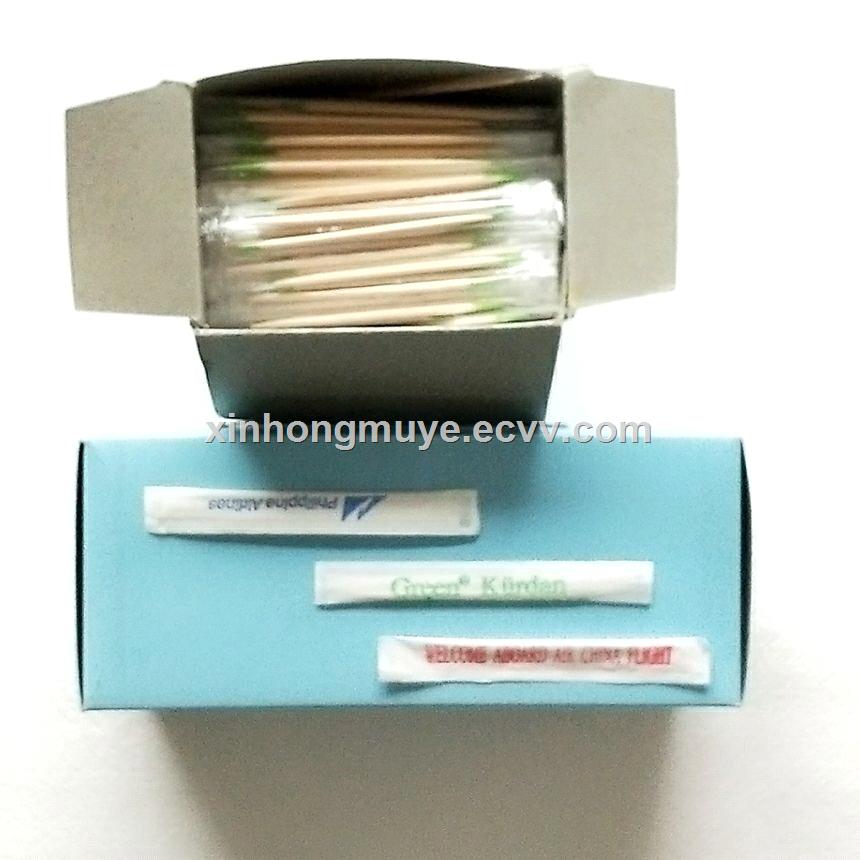 Wholesale wooden toothpick can be in paper or cello or bottle packing with mint customized packing is acceptable