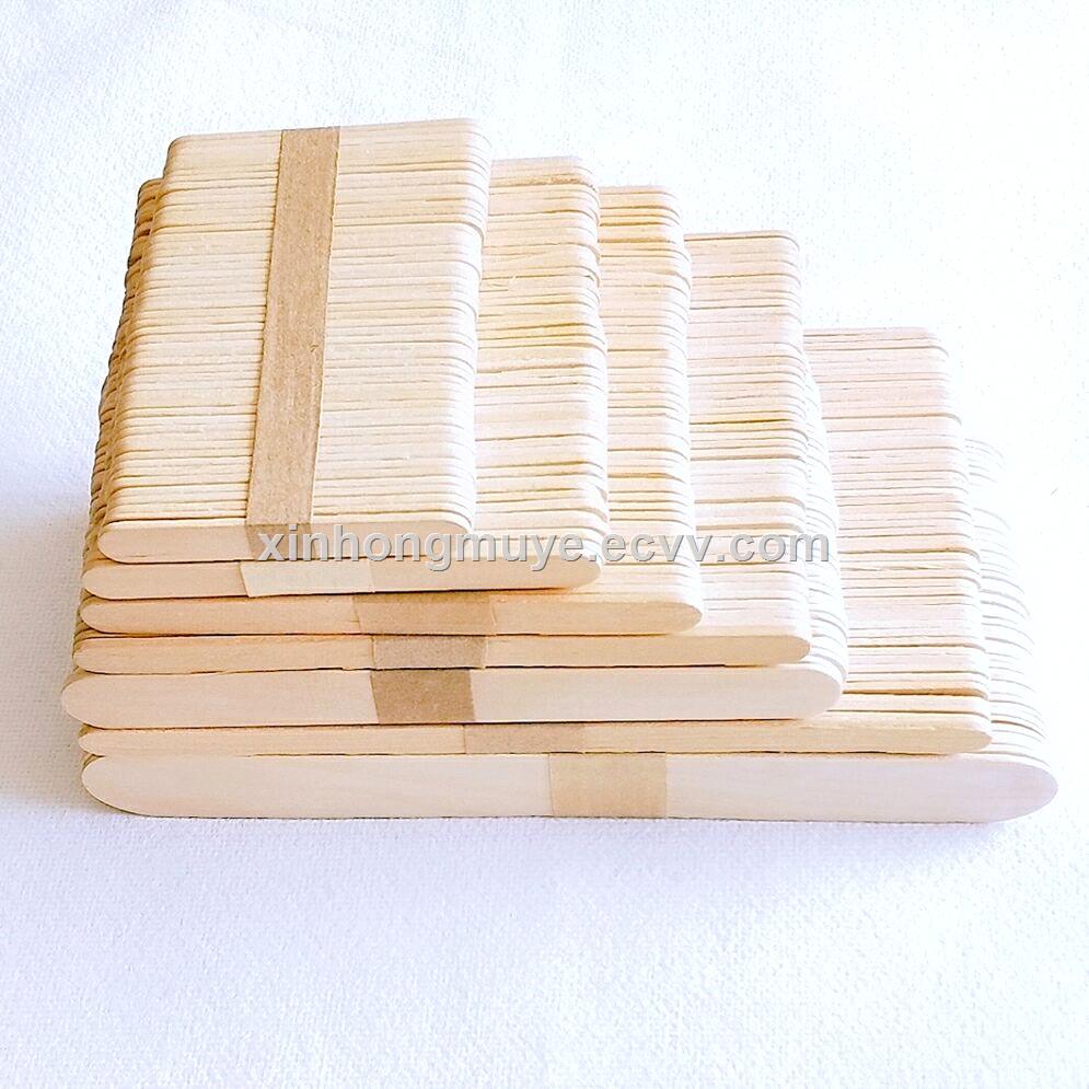 Wooden Icecream Craft Sticks for DIY handel art craft 114X10X2MM