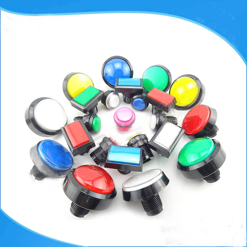 high quality ip67 slot machine 5v led 100mm led illuminated push button switch and switches