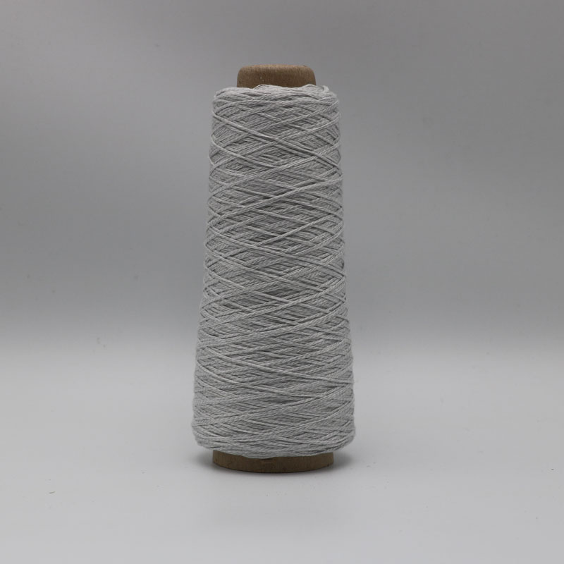 Ne322ply 20 stainless steel staple fiber blended with 80 polyester staple fiber conductive yarn by 7plies XT11017