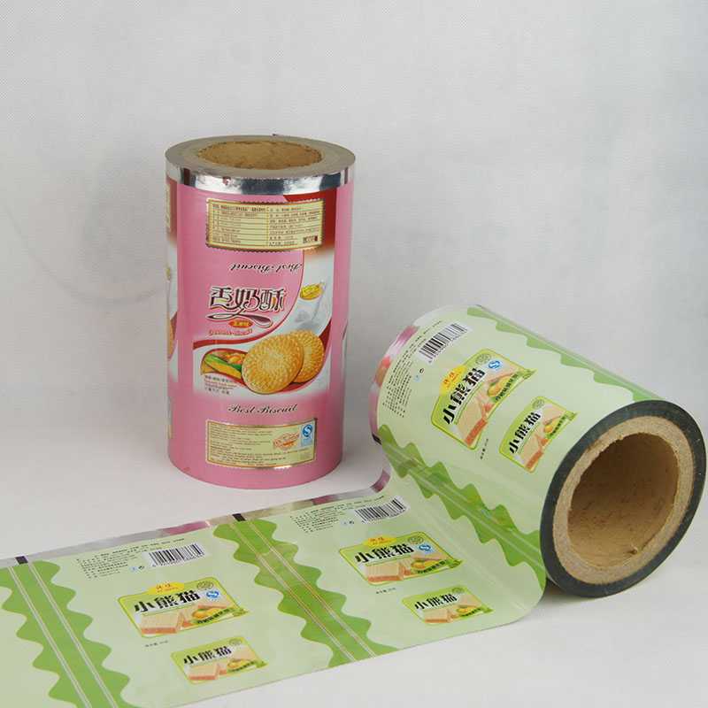 Biscuit packing film Packing film Food packing material