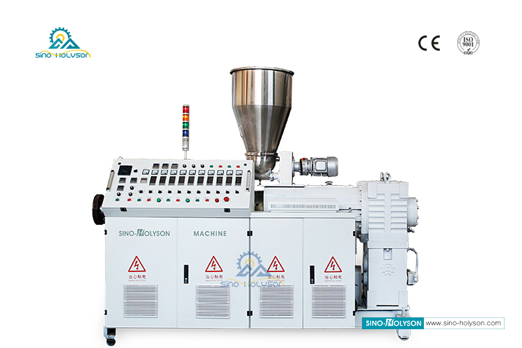 HSJZ65132 Plastic Conical Twin Screw Extruder
