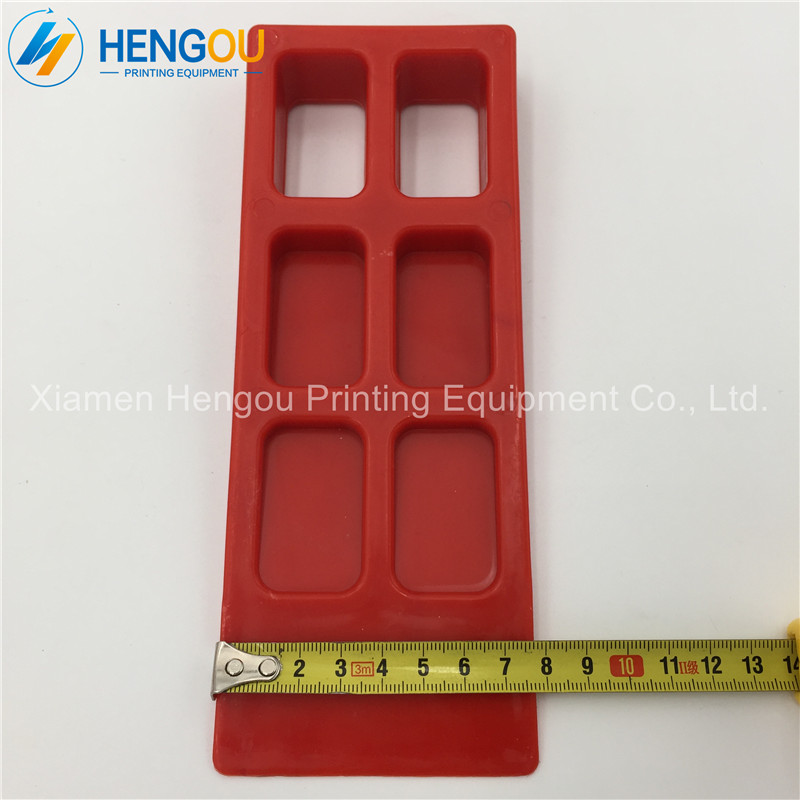 1sets 3 pieces Heidelberg paper wedges Red paper stopper for Roland mitsubishi komori KBA printing machine