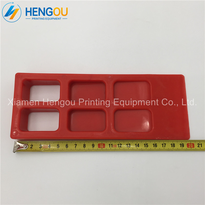 1sets 3 pieces Heidelberg paper wedges Red paper stopper for Roland mitsubishi komori KBA printing machine