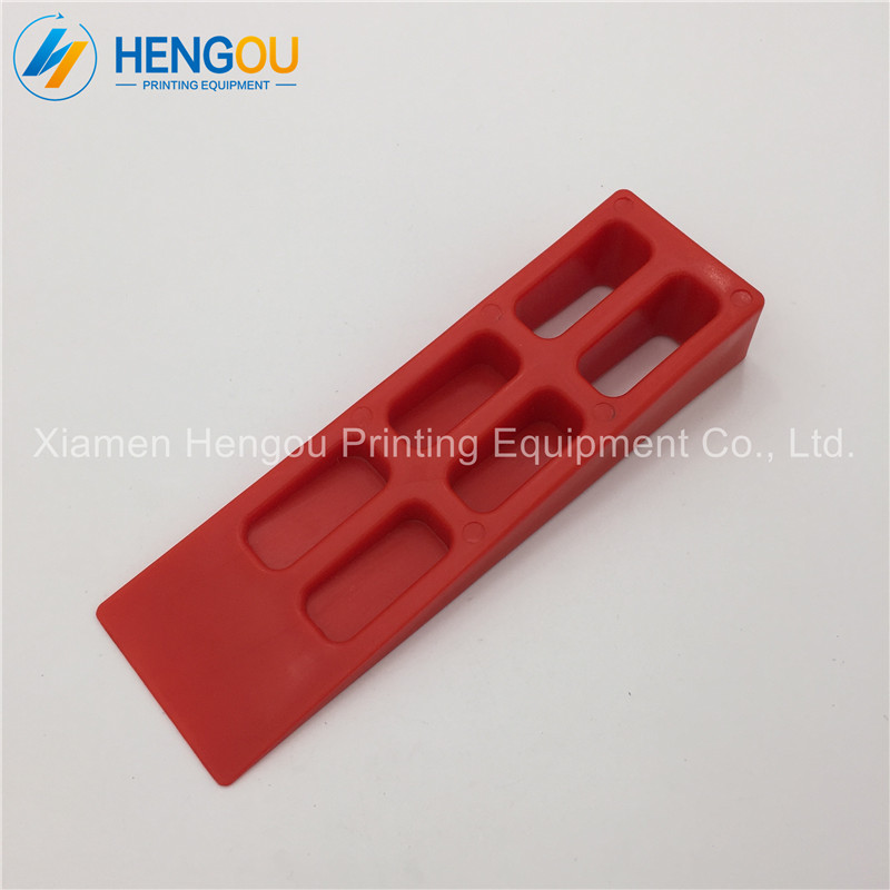 1sets 3 pieces Heidelberg paper wedges Red paper stopper for Roland mitsubishi komori KBA printing machine