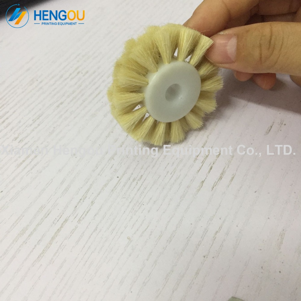 Ryobi 522 printing machine white color brush wheel size 50x15x8mm