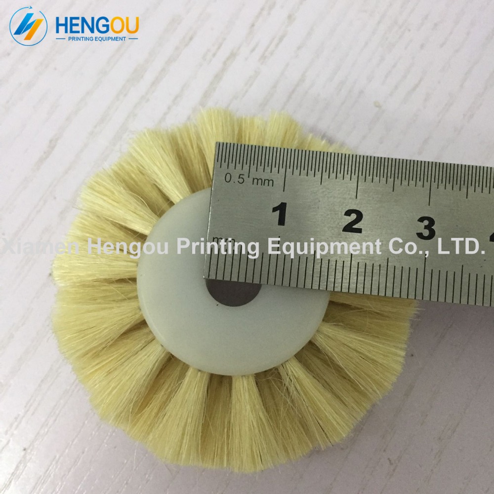 Ryobi 522 printing machine white color brush wheel size 50x15x8mm
