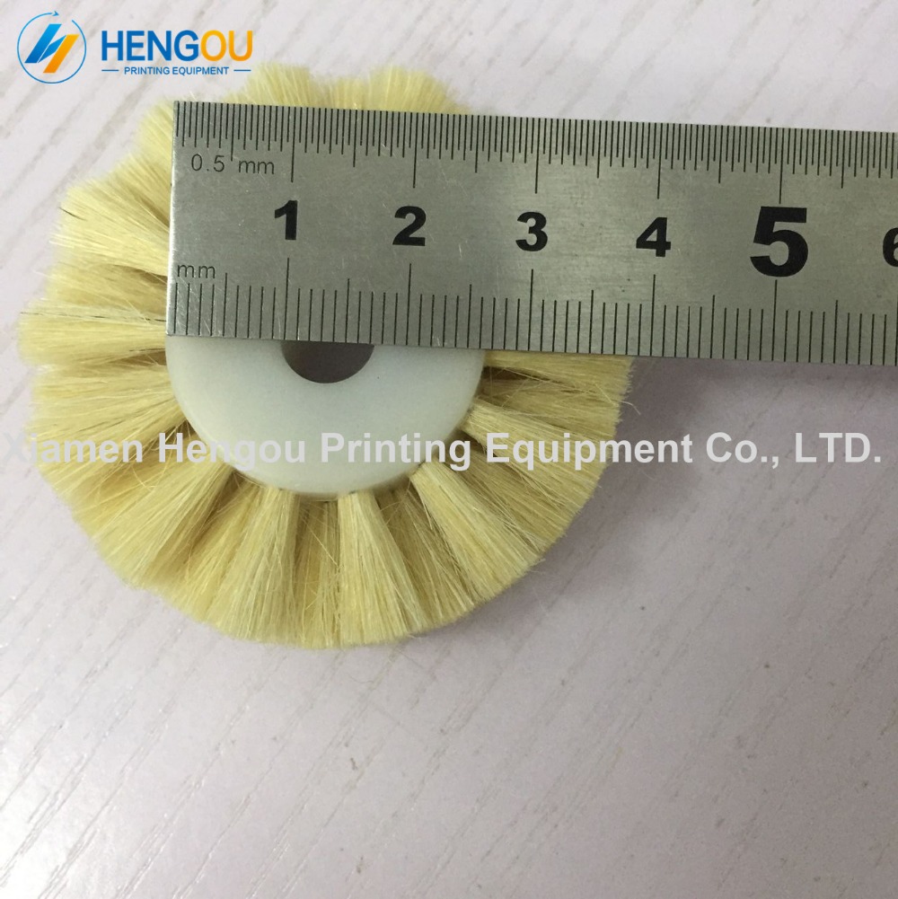 Ryobi 522 printing machine white color brush wheel size 50x15x8mm