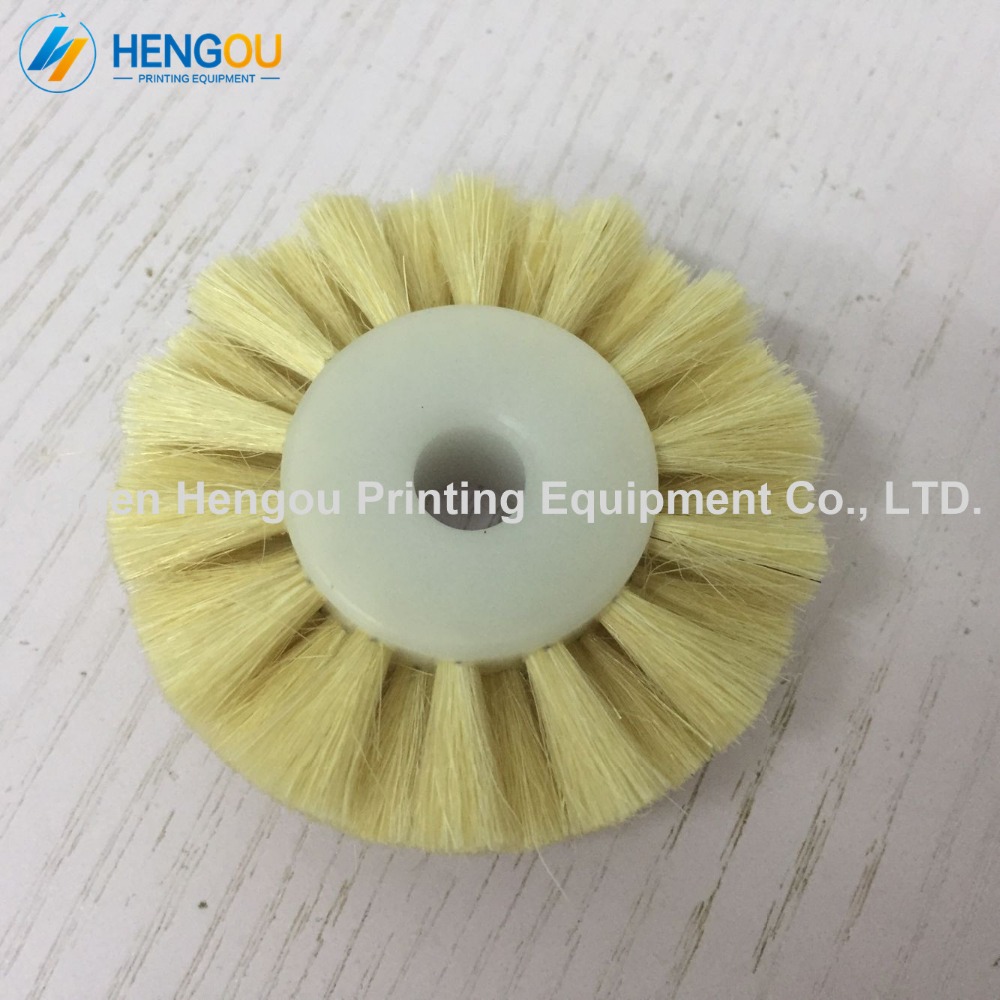 Ryobi 522 printing machine white color brush wheel size 50x15x8mm