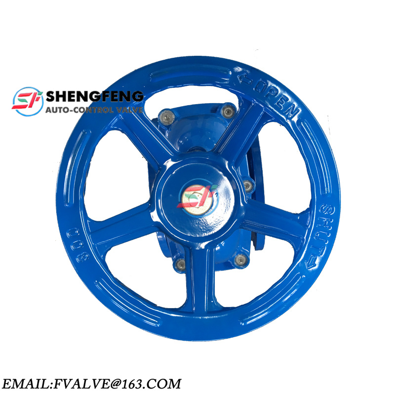 DIN3352 F4 DN200 PN16 GGG50 cast iron soft seal flanged soft sealing cold water gate valve