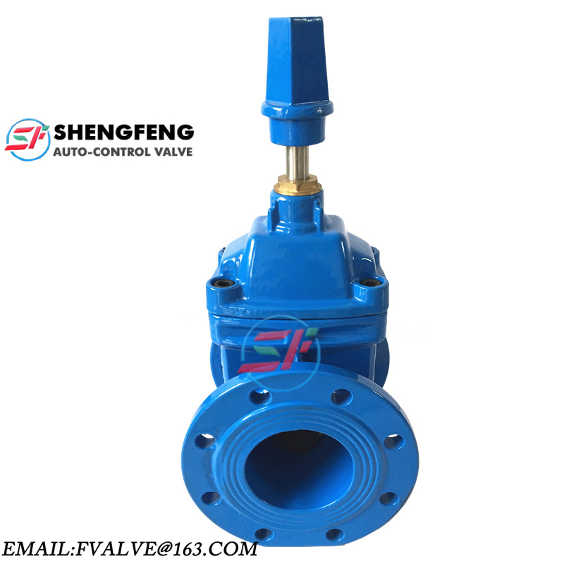 DIN F4 Directly buried underground PN16 PN10 Square cap GGG50 GGG40 GG25 Water gate valve