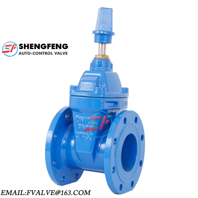 DIN F4 Directly buried underground PN16 PN10 Square cap GGG50 GGG40 GG25 Water gate valve