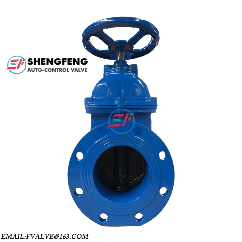 High quality low price good paint 300um DN150 PN16 GGG50 F4 Gate Valve expert in China