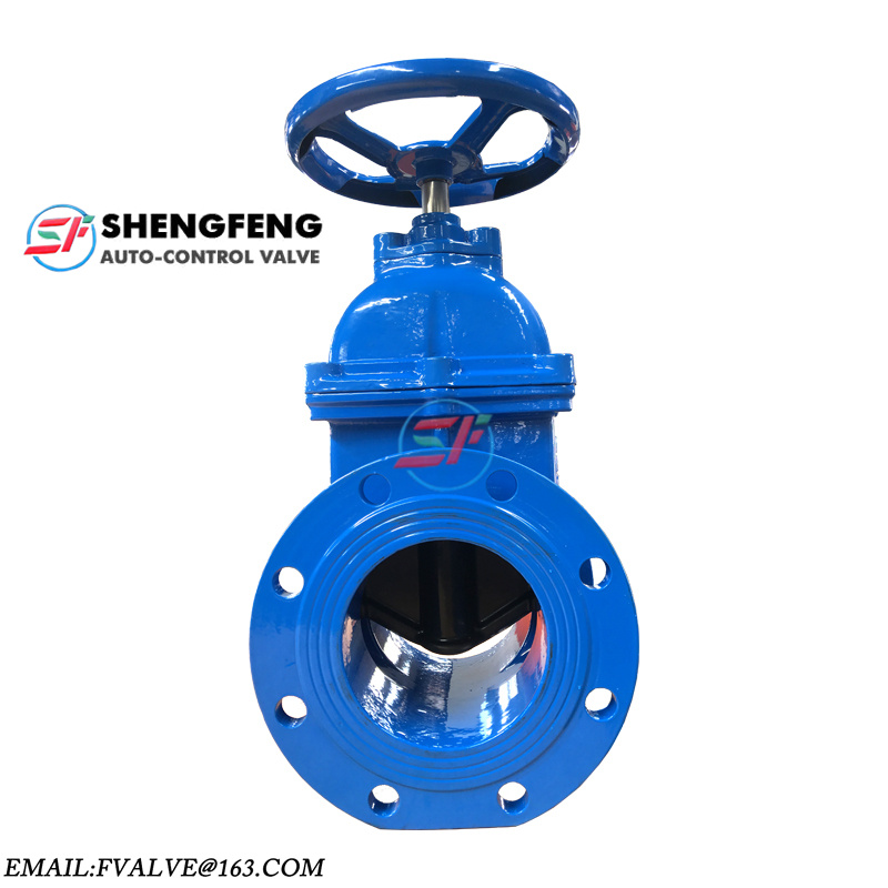 High quality low price good paint 300um DN150 PN16 GGG50 F4 Gate Valve expert in China