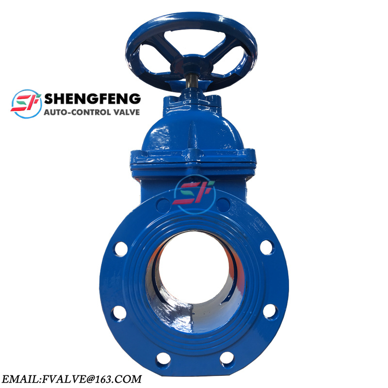 High quality low price good paint 300um DN150 PN16 GGG50 F4 Gate Valve expert in China