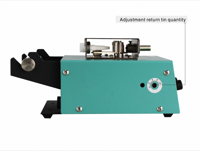 CXG802 hot air soldering desoldering SMD rework station 1 the design of soldering station with vacuum dimension is sma