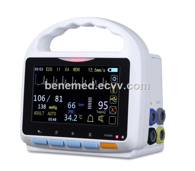 5 inch Vital Sign Monitor BenePM5 with six parameters with cheap price