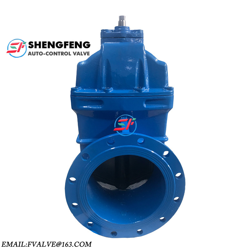 DIN3352 F5 PN16 PN25 Resilient seated ductile iron wedge gate valves