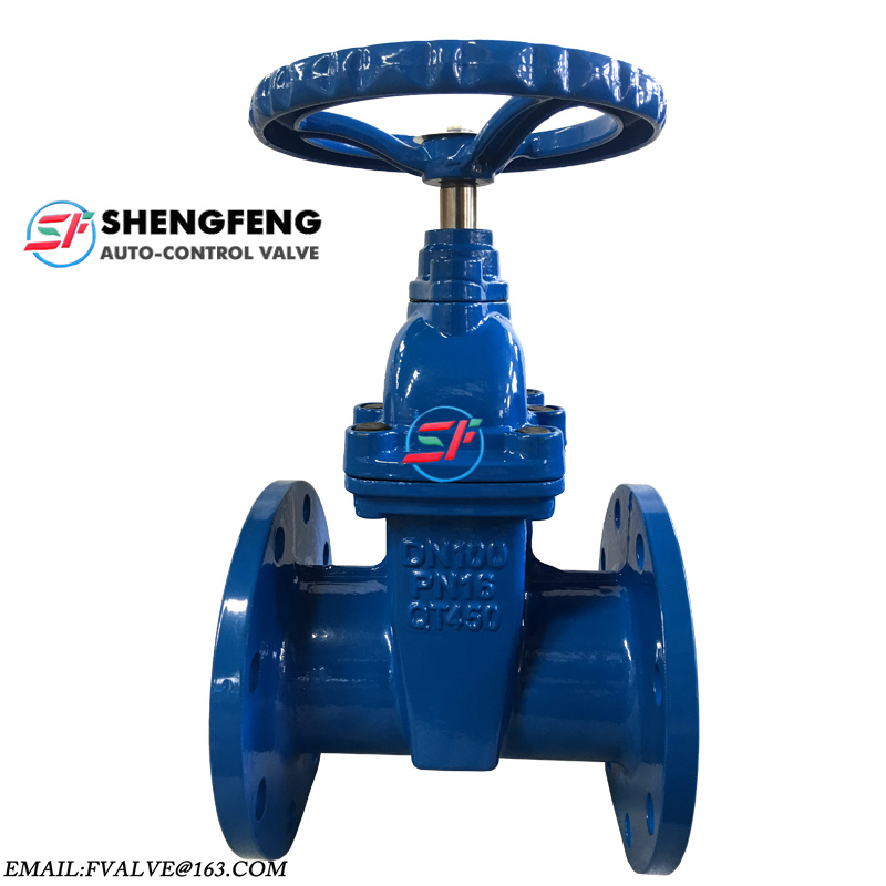 DN150 Brand PN16 Socket Ends Type GGG50 Soft Sealing Water Gate Valve ductile iron gate valve