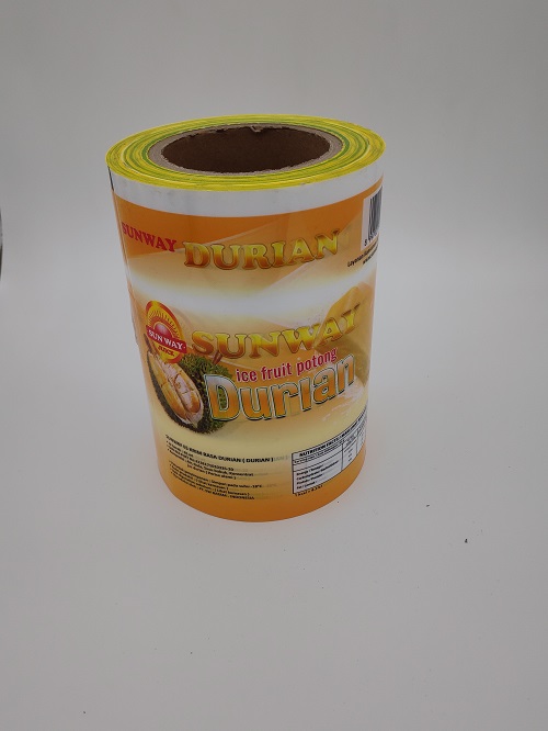 Ice cream packing film with printing packing film