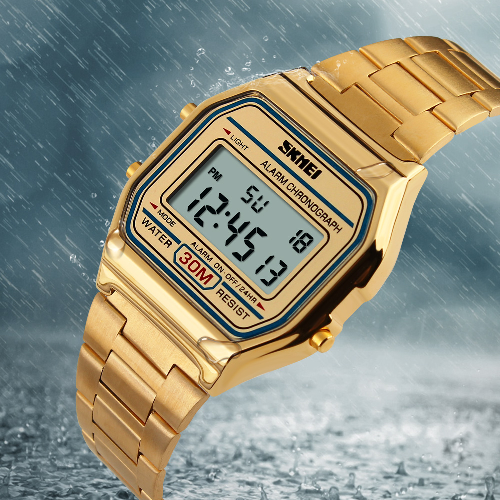 SKMEI 1123 Hot selling thailand watches own design watch gold watch for men