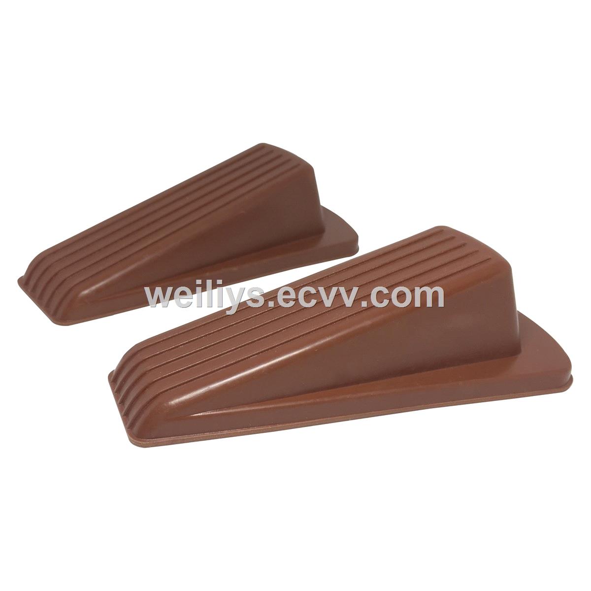 Home Premium Rubber Door Stopper Multi Surface Door Stop Wedge with Heavy Duty Design