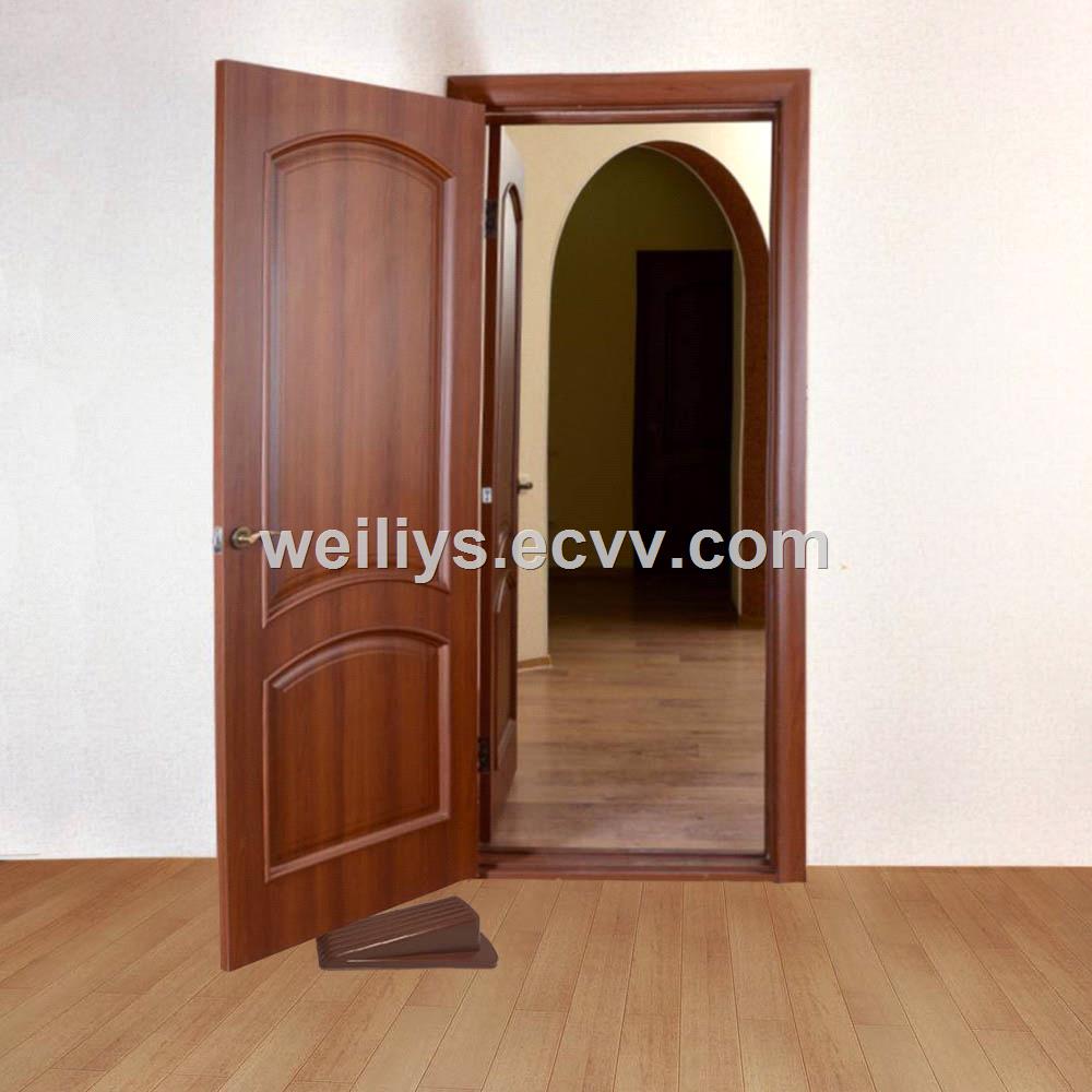 Home Premium Rubber Door Stopper Multi Surface Door Stop Wedge with Heavy Duty Design