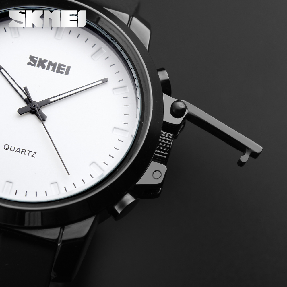 SKMEI 1208 Mens Watch Fashion Silicone Wrist Watch waterproof quartz watch