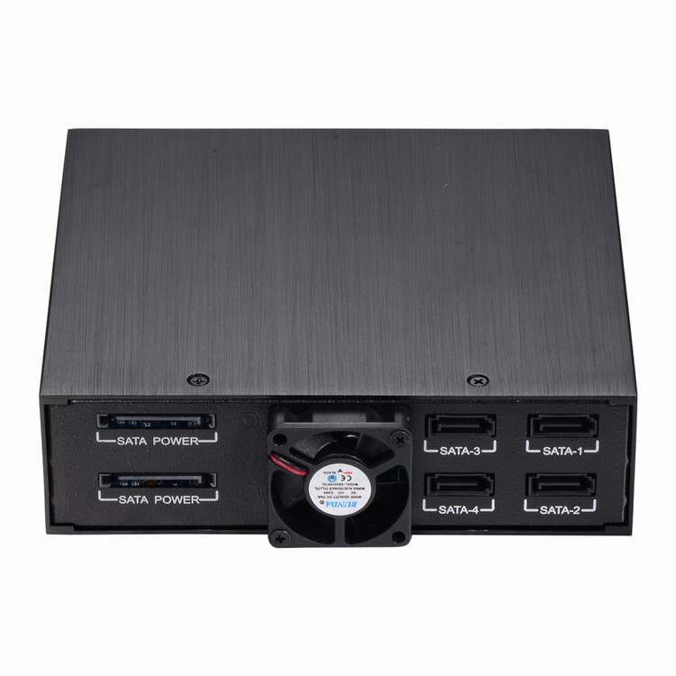 25in Four Bay aluminum drive case SATA internal hdd mobile rack for backplane enclosure
