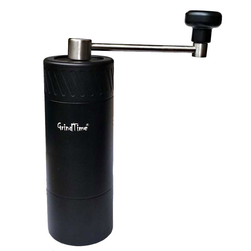 Mini Manual coffee grinder black aluminum