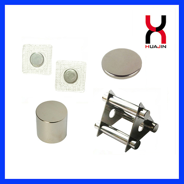 Permanent Sintered Rare Earth Neodymium Magnetic Material Strong DiscBlockCylinderCountersunkArc NdFeB Magnet RodRi
