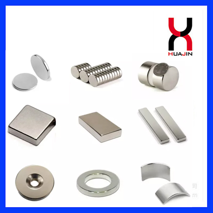 Permanent Sintered Rare Earth Neodymium Magnetic Material Strong DiscBlockCylinderCountersunkArc NdFeB Magnet RodRi