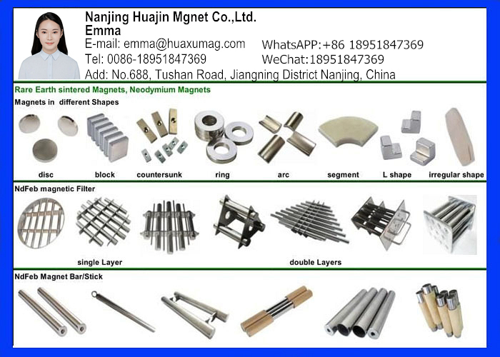 Permanent Sintered Rare Earth Neodymium Magnetic Material Strong DiscBlockCylinderCountersunkArc NdFeB Magnet RodRi