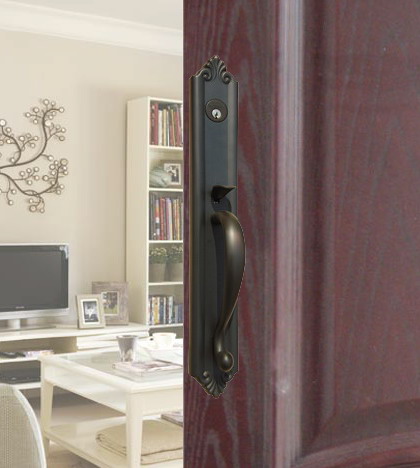 solid brass mortise entry door handle lock w28