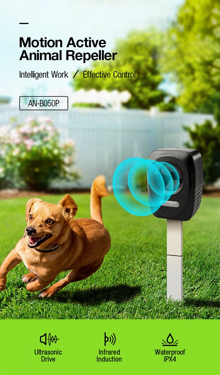 Aosion Outdoor Motion Active Battery Cat Repeller ANB050P