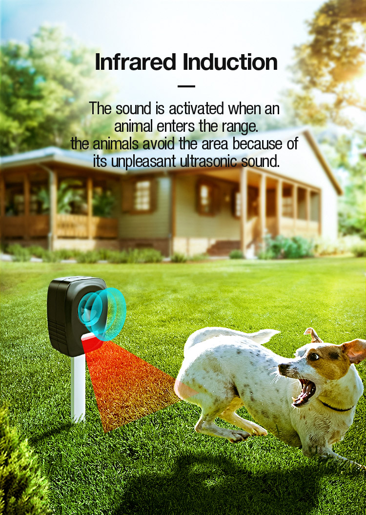 Aosion Outdoor Motion Active Battery Cat Repeller ANB050P