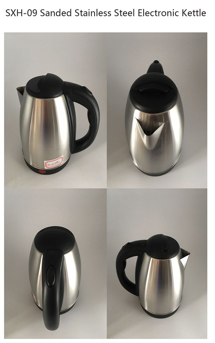 SXH09 Daily Use Sanded Stainless Steel Electronic Kettle with good quality 18L