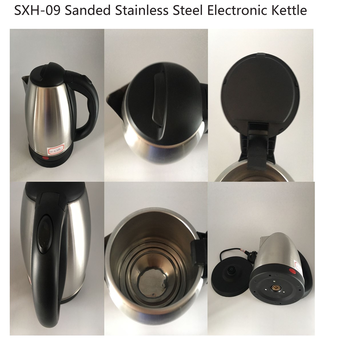 SXH09 Daily Use Sanded Stainless Steel Electronic Kettle with good quality 18L