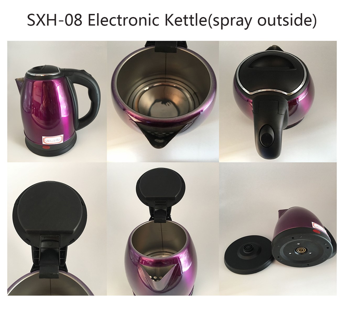 SXH08 Automatic Power off Spray Outside Electronic Kettle 18L