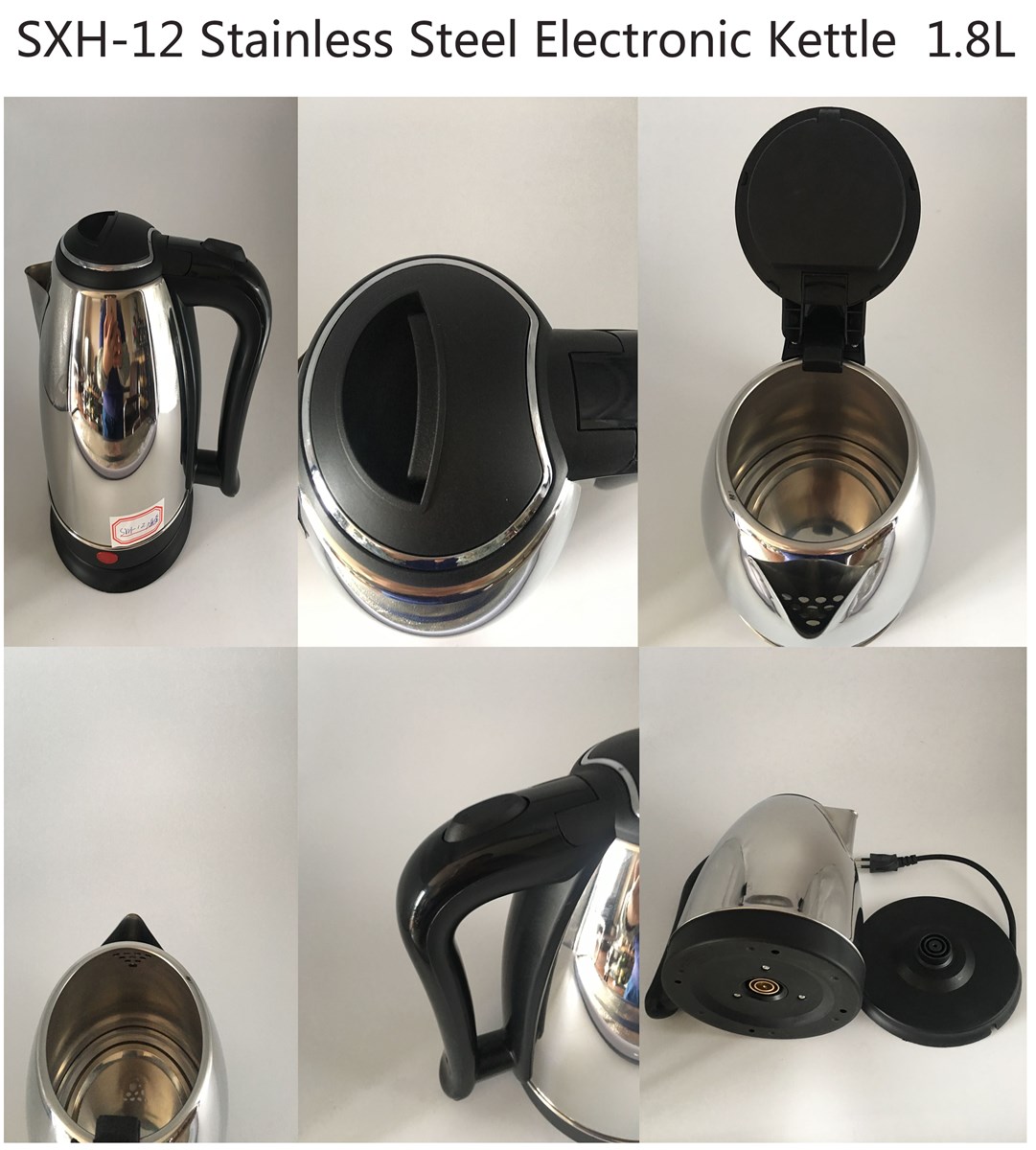 SXH12 High Quality Polishing Stainless Steel Electronic Kettle 18L