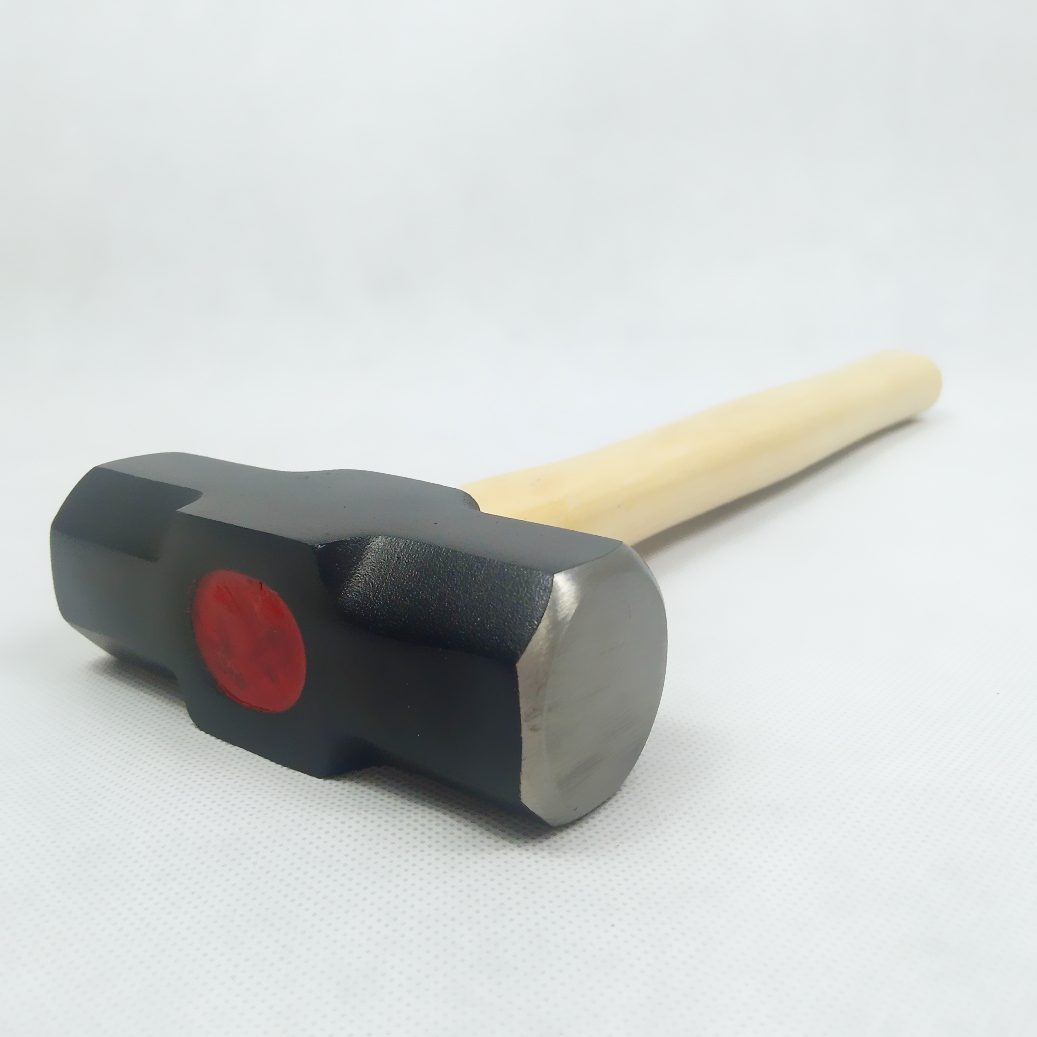 American Type Sledge hammer with Natural color wooden handle