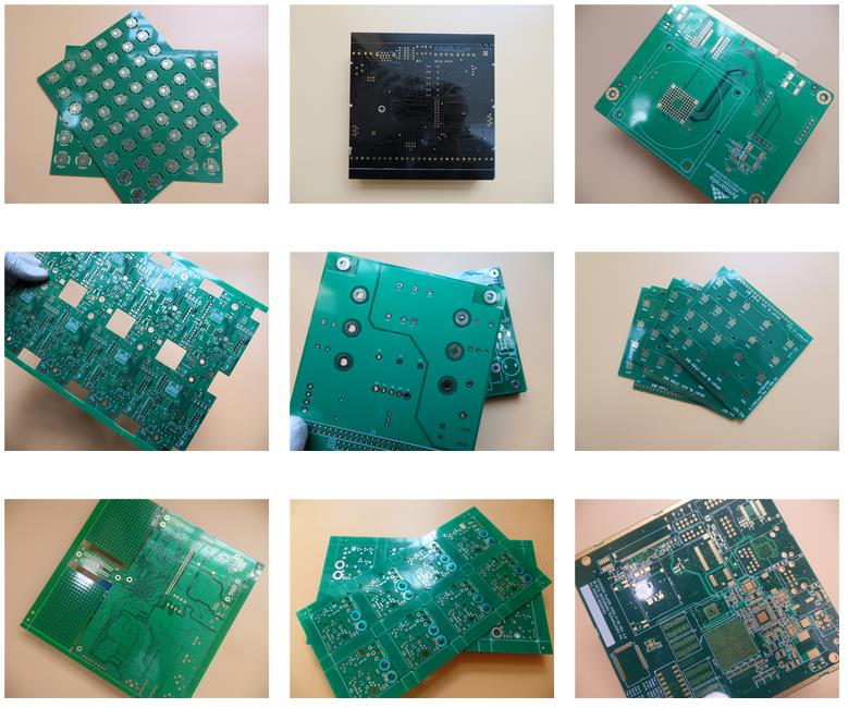 Double Sided PCB Built On RO4350B 10mil with Immersion Gold for RF Amplifier