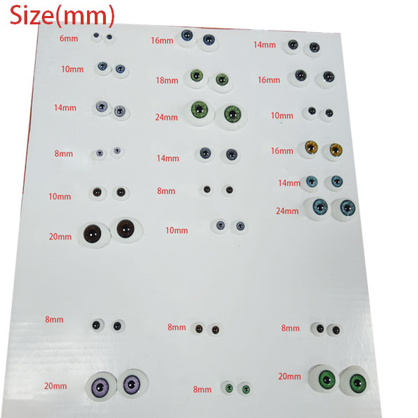 Frida 630mm new design Acrylic moving eye in 18 inch doll accessories