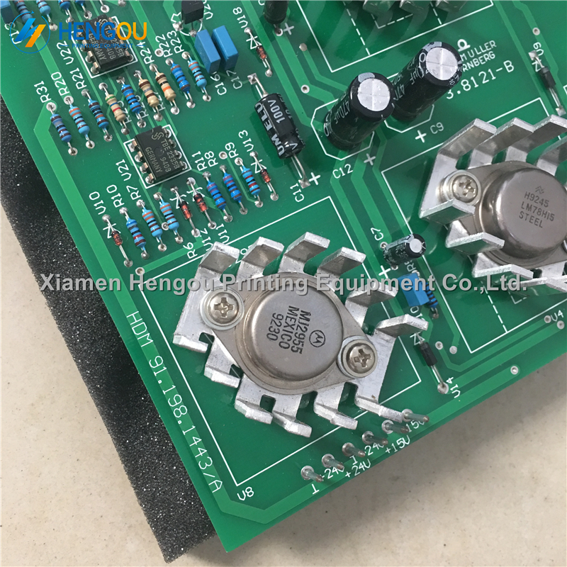 1 Piece Original Used 911981443 SPV Circuit Board SM102 Printing Machine Power Supply Unit Karte SPV Board