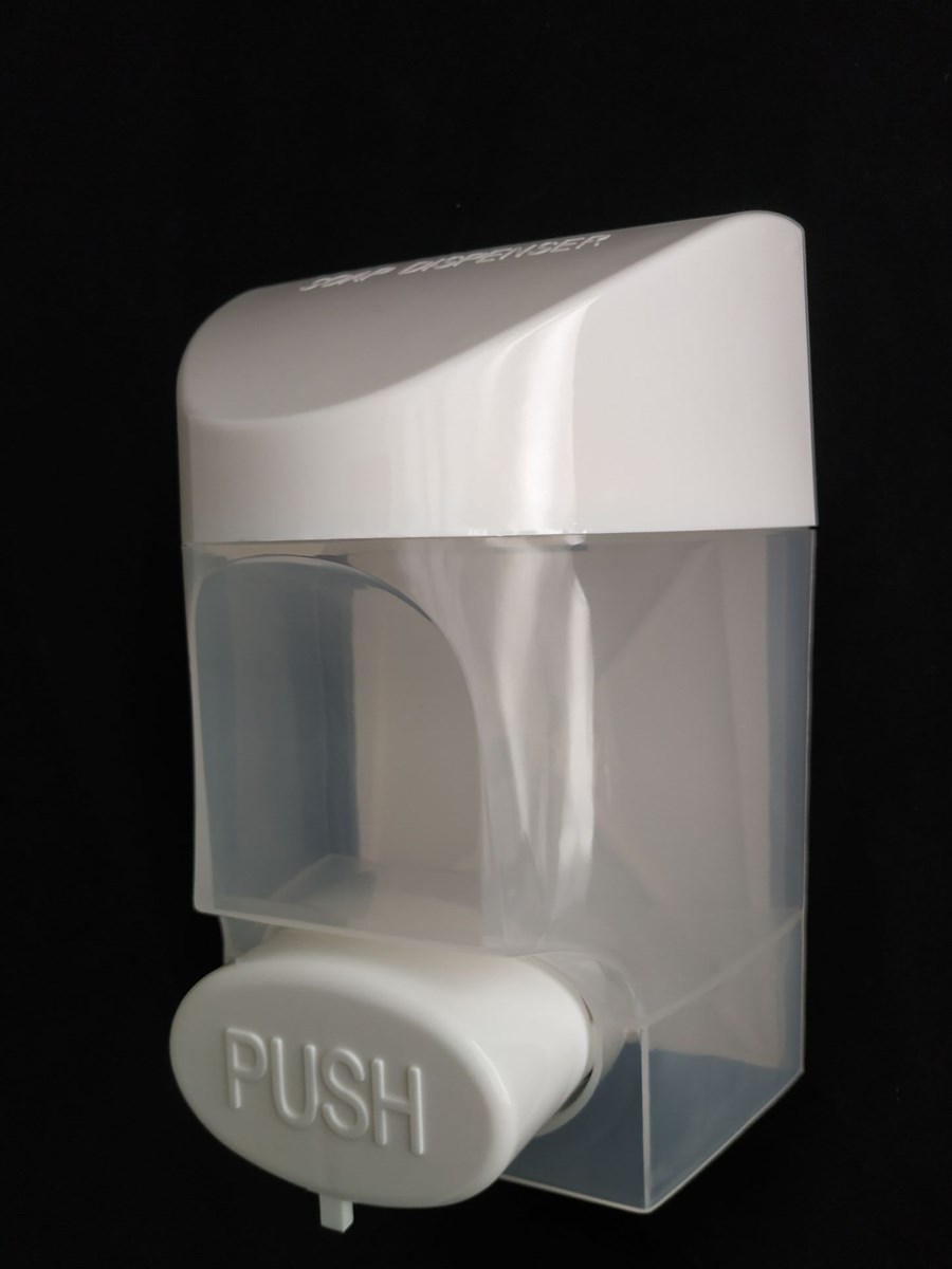 Restroom Used Plastic Manual Operated Hand Washing Soap Dispenser