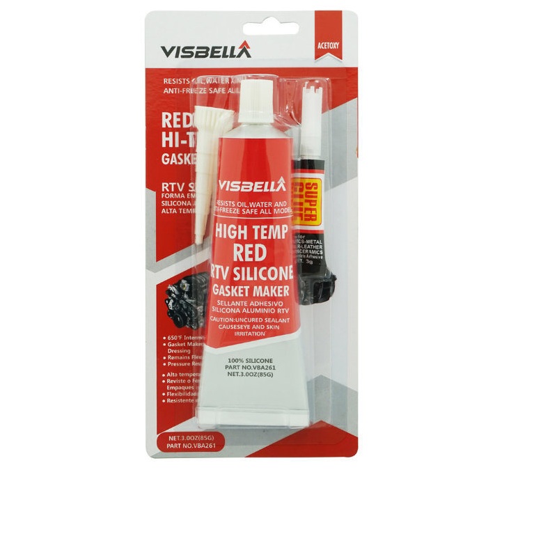 Visbella RTV silicone gasket maker hightemp resistant sealant