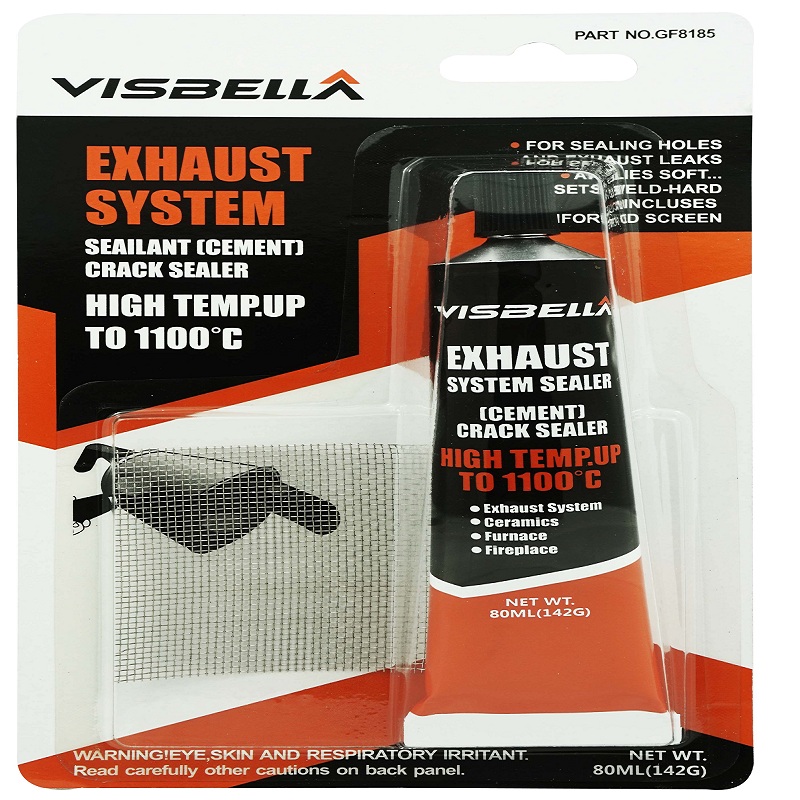 Visbella high temperature resistanceexhaust system tailpipe muffler sealer cement